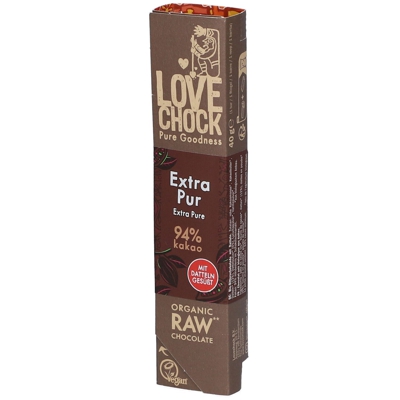 Lovechock Bio Extra Pur Barre Chocolat