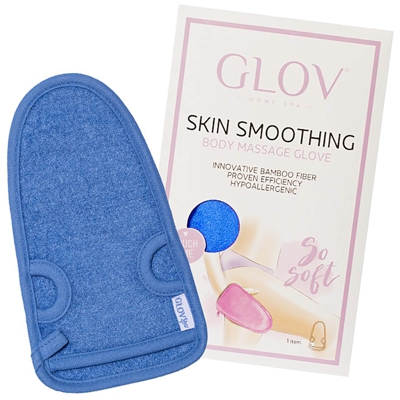 Gant de Massage pour le Corps Skin Smoothing Body Massage Home Spa GLOV – Bleu