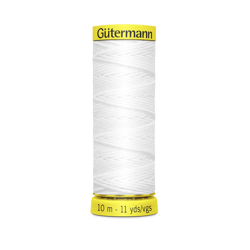 Bobine de fil élastique Gütermann - Blanc precio