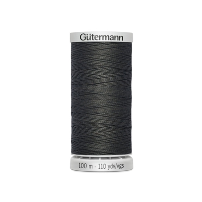 Bobine de fil extra fort Gütermann - Gris anthracite