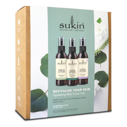 Sukin Revitalize Your Skin Hydrating Mist Toner Trio Pack características