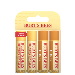Burt's Bees Beeswax and Honey Lip Balm (4 Pack) precio