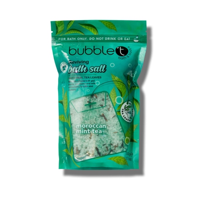 Bubble T Bath Salts Moroccan Mint Tea 500g