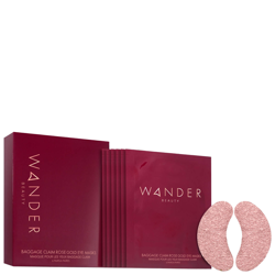 Wander Beauty Baggage Claim Rose Gold Set of 6 Eye Masks 0.84 oz características