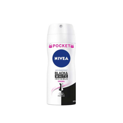 Nivea Déodorant Pocket Invisible For Black&White Spray (For Women) en oferta