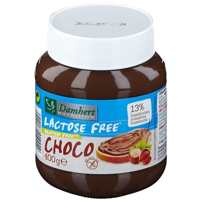 Damhert Lactose free Choco pâte de chocolat