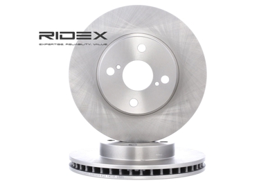 RIDEX Disques De Frein 82B0058 Frein à Disque,Disque de frein TOYOTA,COROLLA ZZE12_, NDE12_, ZDE12_,COROLLA Verso ZDE12_, CDE12_
