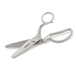 Ciseaux cranteurs avec étui características