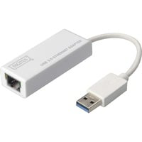 DN-3023 changeur de genre de câble USB RJ-45 Blanc, Carte réseau precio