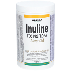 Altisa ​Inuline Advanced FOS Preflora + Mix Microbiotique Proflora características