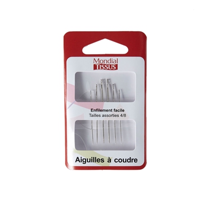 Aiguilles à coudre assort enfillement facile