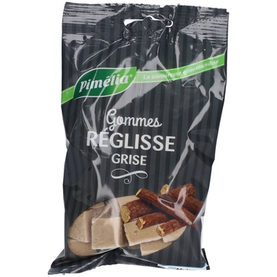 Pimélia® Gommes Réglisse Grise
