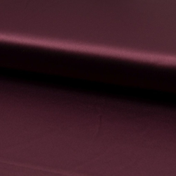 Tissu satin pour pyjama uni extensible bordeaux características