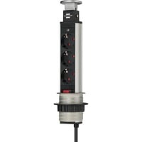 1396200003 3AC outlet(s) 2m Noir multiprise