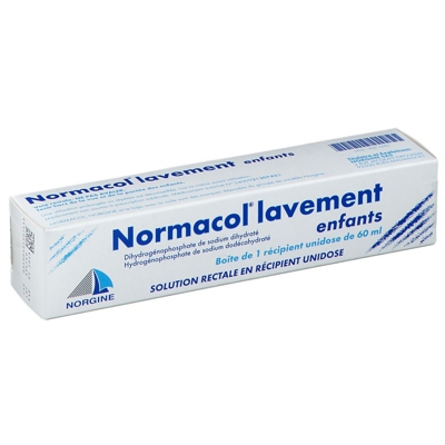 Norgine Normacol enema enfants