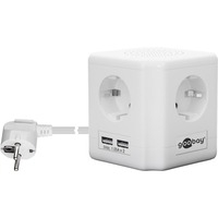 41268 multiprise 1,5 m 4 sortie(s) CA Intérieure Blanc