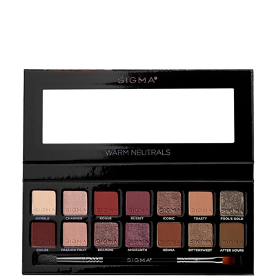 Sigma Warm Neutrals Eyeshadow Palette