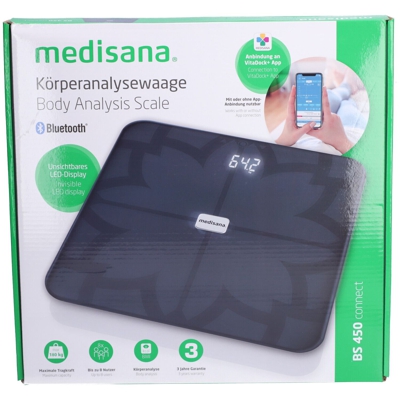 Medisana® Pèse-personne d'analyse corporelle Bs450 Connect