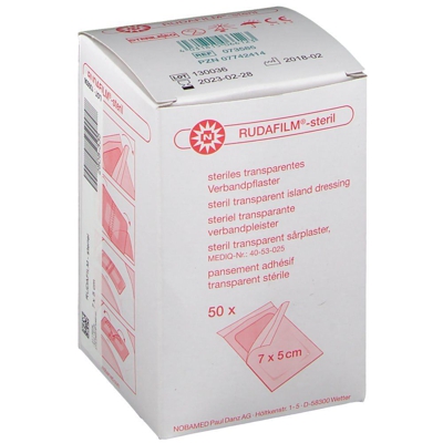 Noba Rudafilm Stérile Transparent 7cmx5cm 9280321