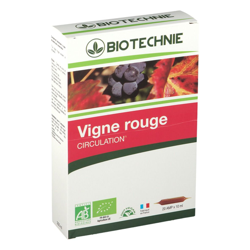Biotechnie Vigne rouge Bio ampoules precio