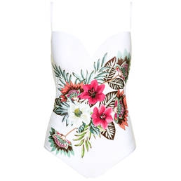 PRELUDE maillot de bain 1 pièce balconnet armatures Water Flowers