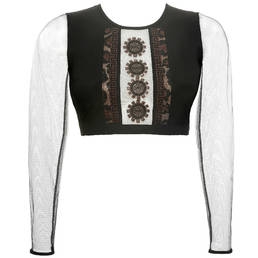 PRELUDE haut de maillot de bain crop-top Thetis