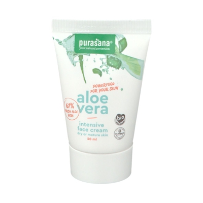 Purasana® Aloe Vera Crème Visage Intensive Bio