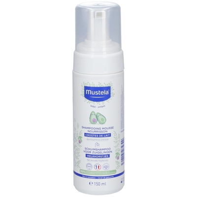 mustela® Bébé-Enfant Shampoing Mousse Nourrisson Croûts de lait