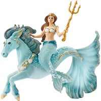 Sirène Eyela Sur Cheval De Mer, Figurine características