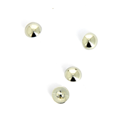 Boutons manchettes argentés à queue 11 mm características