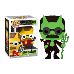DEVIL FLANDERS / LES SIMPSONS TREEHOUSE OF HORROR / FIGURINE FUNKO POP / EXCLUSIVE SPECIAL EDITION / GITD precio