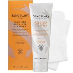 Nettoyant Gommant au Linge Chaud Sanctuary Spa 125 ml características