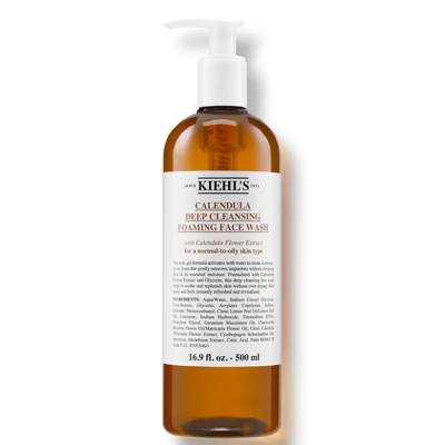 Kiehl's Calendula Deep Cleansing Foaming Face Wash (Various Sizes) - 500ml