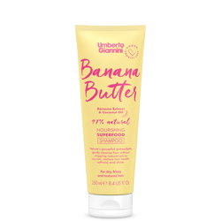 Umberto Giannini Banana Butter Nourishing Superfood Shampoo 250ml características