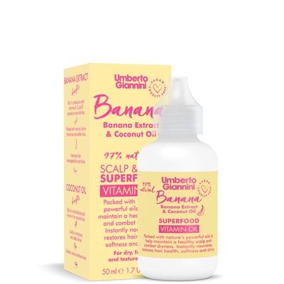 Umberto Giannini Banana Butter Nourishing Superfood Hair Oil 75ml