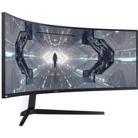 Odyssey C49G94TSSR 124,5 cm (49") 5120 x 1440 pixels UltraWide Dual Quad HD LED Noir, Blanc, Moniteur Gaming