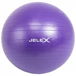 JELEX Ballon de yoga fitness avec pompe 65cm violet precio