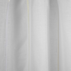 Tissu voile rayures dorées plombé precio