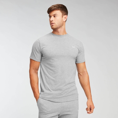 T-shirt MP Essentials pour hommes – Gris chiné - XS