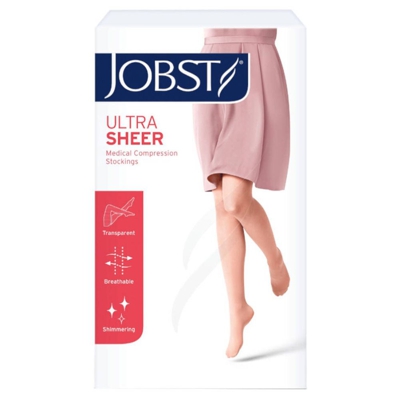 Jobst® UltraSheer Comfort Cl 2 Panty pied fermé Noir S