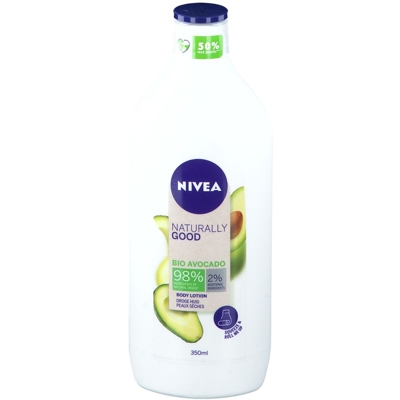 Nivea Naturally Good Body Lait Corps Hydratant Avocat BIO