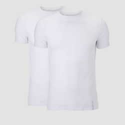 T-shirt Luxe Classic Pack de 2 - Blanc - L en oferta