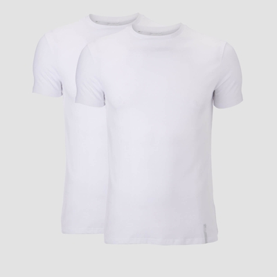 T-shirt Luxe Classic Pack de 2 - Blanc - L