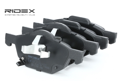 RIDEX Plaquettes De Frein 402B0210 Jeu De Plaquettes De Frein,Jeu de plaquettes de frein, frein à disque HONDA,ACCORD VII CL,ACCORD VII Tourer CM