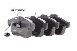 RIDEX Plaquettes De Frein 402B0412 Jeu De Plaquettes De Frein,Jeu de plaquettes de frein, frein à disque ALFA ROMEO,159 939,159 Sportwagon 939,BRERA en oferta