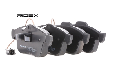 RIDEX Plaquettes De Frein 402B0412 Jeu De Plaquettes De Frein,Jeu de plaquettes de frein, frein à disque ALFA ROMEO,159 939,159 Sportwagon 939,BRERA