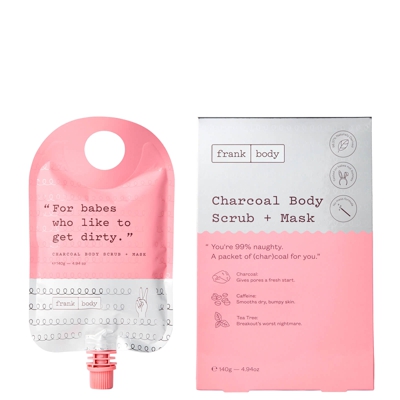 Frank Body Charcoal Body Scrub and Mask 140g