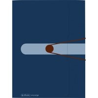 11282548 fichier Polypropylène (PP) Bleu A4, Dossier