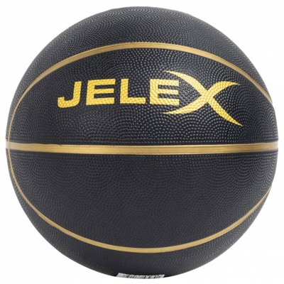 JELEX "Sniper" Ballon de basket noir-or