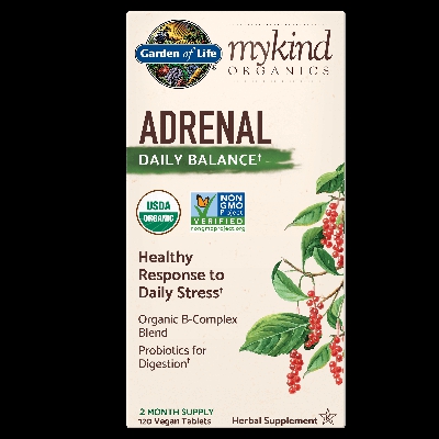 mykind Organics Herbal Gestion du Stress - 120 Comprimés